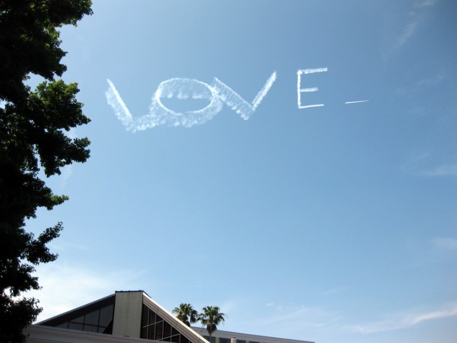 I L-O-V-E . . . I L-O-V-E . . .